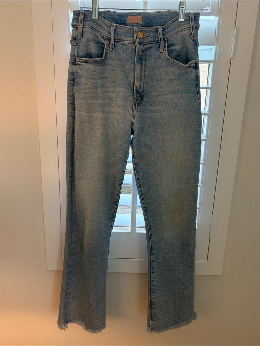 MOTHER Hustler Ankle Fray Boot Cut